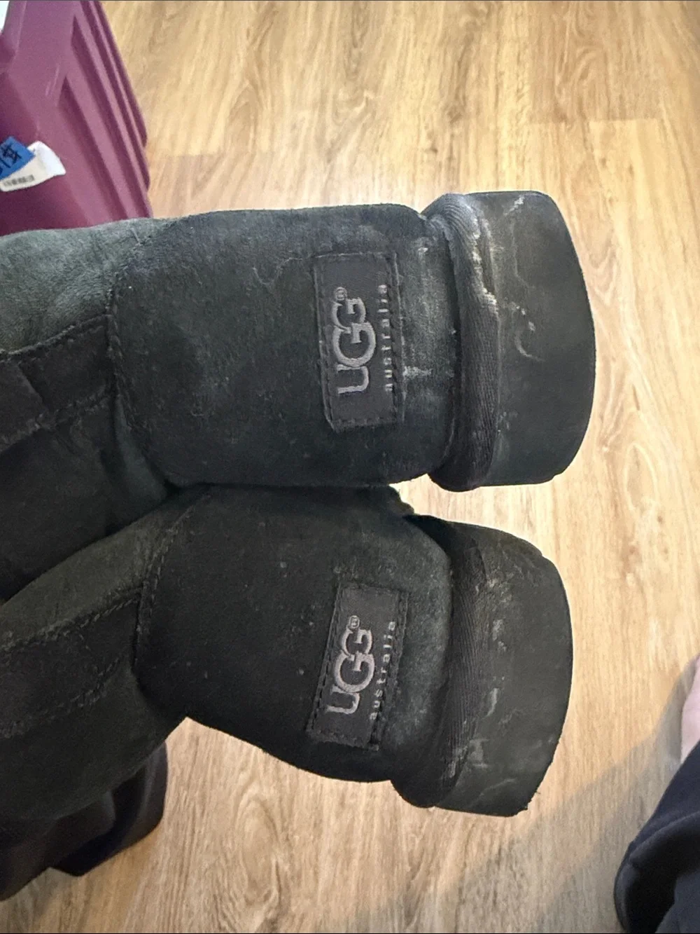 UGG Black Short Boot